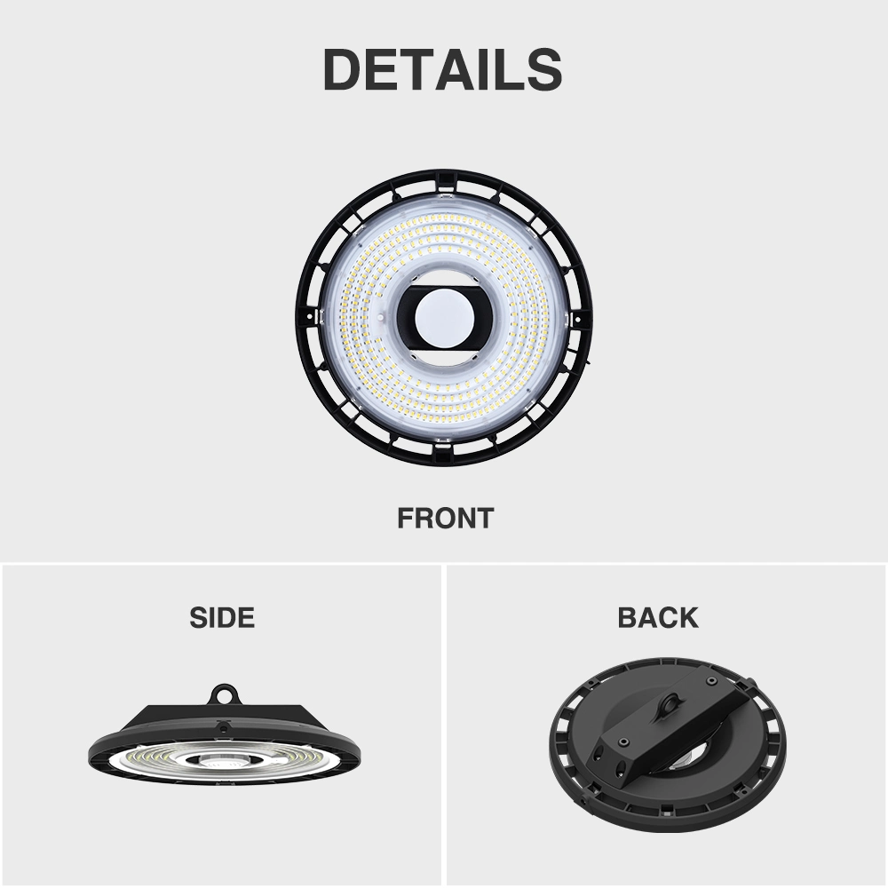 High Power IP65 Sports Hall 400W Low 300W Industrial Linear Explosion Proof Lighting UFO Lights 200W RoHS 150W LED Highbay High Bay Light for Warehouse